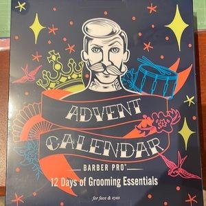 Barber pro 12 days of grooming, essentials advent calendar for face and eyes